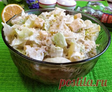 Услышав, что салат с макаронами, гости удивляются, а попробовав, просят рецепт | Алина Калинина Простые рецепты | Яндекс Дзен