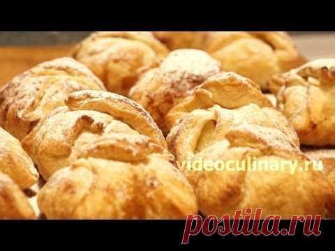 Яблочные пирожные - Видеокулинария.рф - видео-рецепты Бабушки Эммы