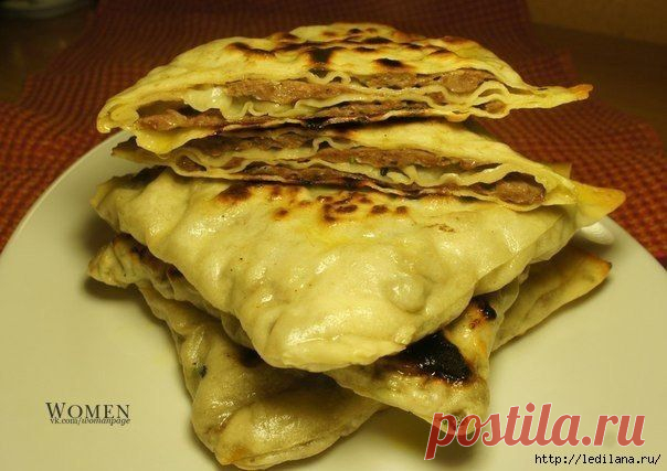Китайские лепешки с мясом. Безумно вкусные и сочные!