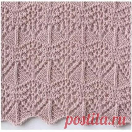 Два узорчика с волнистым краем