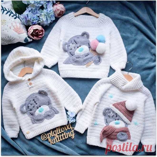 «До чего же мило!» — детские вещи крючком от Анастасии Пигиловой | Paradosik_Handmade | Яндекс Дзен