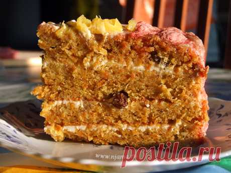 Самый вкусный в мире морковный торт