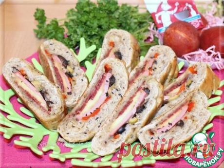 Пирог «Богатырский» - кулинарный рецепт