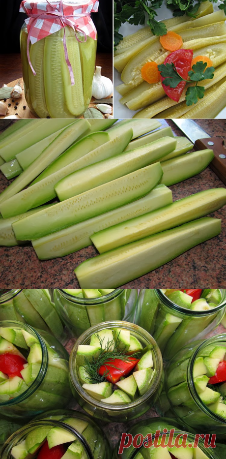 Постигая искусство кулинарии... : Кабачки маринованные (самые вкусные!!!)