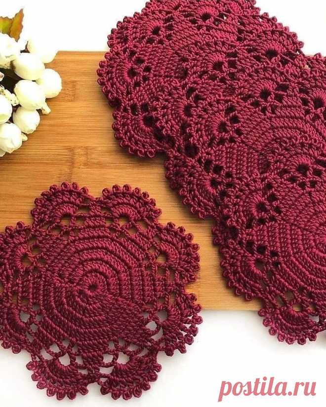 Красивая салфетка/подставка под горячее, связанная крючком Нравится пост? Дайте нам знать! Напишите комментарий, сохраните публикацию в закладки! А, может, Вы вязали похожее изделие? Будем рады узнать Ваше мнение!Рубрика «Наши интервью» возвращается! Расскажите о своем творчестве, поделитесь опытом, покажите свои работы! Детали участия можно...