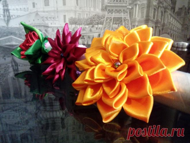 № 1.
Цветок-резинка геогин.