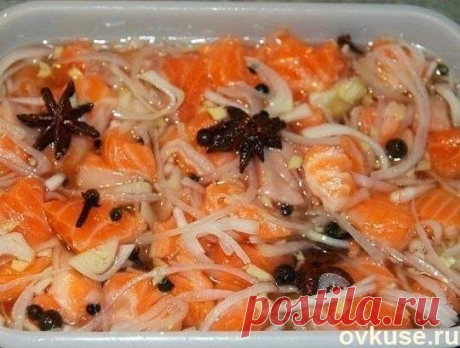 Маринованная семга по-восточному - Простые рецепты Овкусе.ру