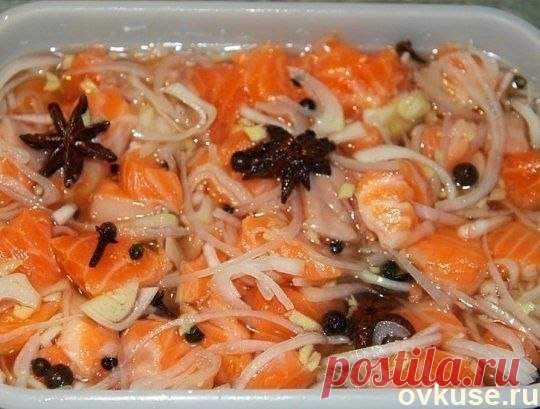 Маринованная семга по-восточному - Простые рецепты Овкусе.ру