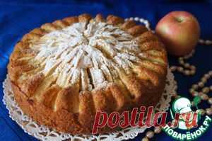 Корнуэльский яблочный пирог - кулинарный рецепт