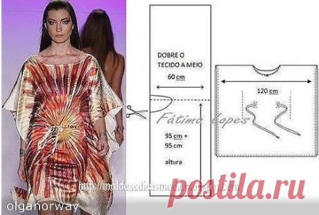 7 простейших выкроек. Все гениальное - просто! Готовим обновки к праздникам... Доступно даже начинающим!