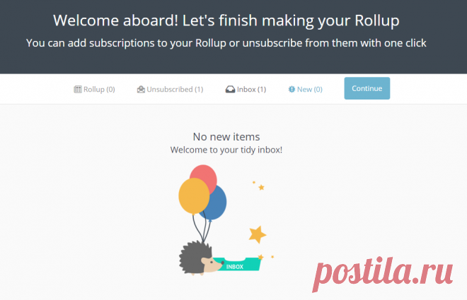 Edit Your Rollup – Unroll.Me