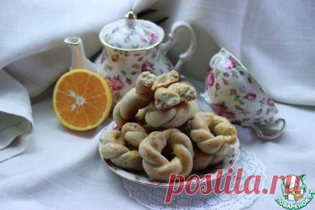Апельсиновые крендельки Кулинарный рецепт