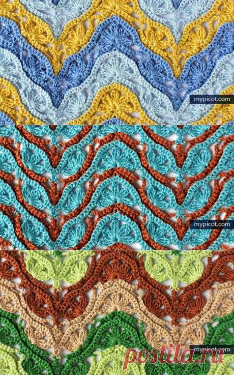 Очень красивый многоцветный узор &quot;Миссони&quot; — Сделай сам, идеи для творчества - DIY Ideas