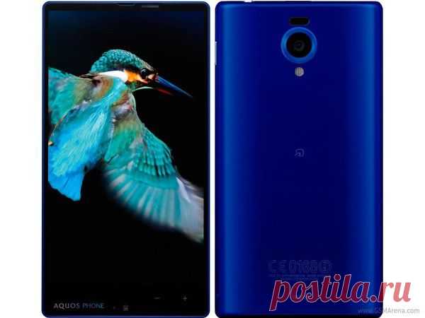 Флагман Sharp Aquos предлагает экран на всю лицевую часть смартфона
