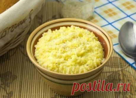 Кукурузная каша на молоке / Простые рецепты