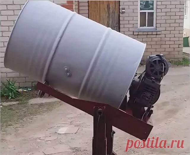Бетономешалка своими руками: экономим 25 тысяч рублей