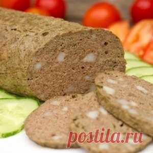 Рецепты приготовления вкусной колбасы из печенки