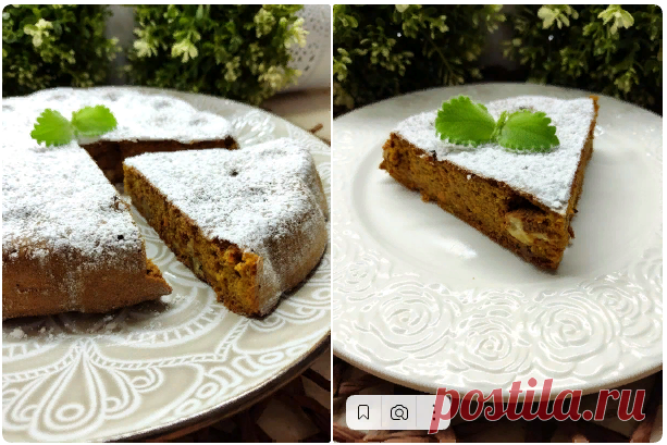 Морковный кекс,