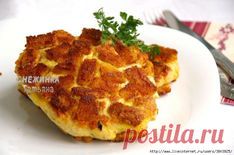 Шницель по-полесски