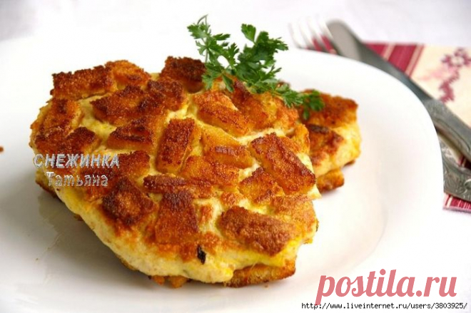Шницель по-полесски