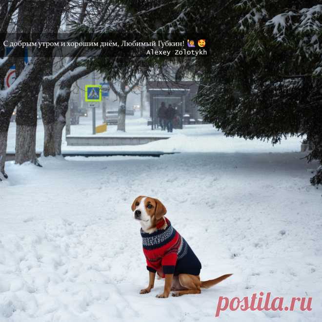 С добрым утром и хорошим днём, Любимый Губкин! 🙋🥰