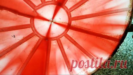 Заделываем трещину в пластиковом ведре за 1 минуту