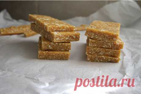 Энергетические батончики с курагой и кешью