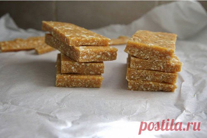 Энергетические батончики с курагой и кешью