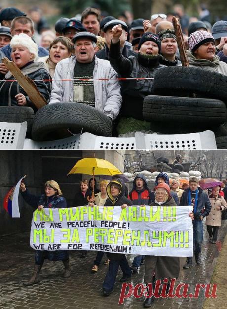 Донецкий город Славянск вышел из подчинения - Интерфакс