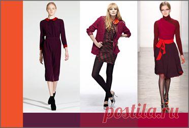 Цвета и цветовые сочетания сезона осень-зима 2012/2013. 10 цветов, 99 таблиц! | TrendyTips