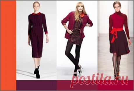 Цвета и цветовые сочетания сезона осень-зима 2012/2013. 10 цветов, 99 таблиц! | TrendyTips