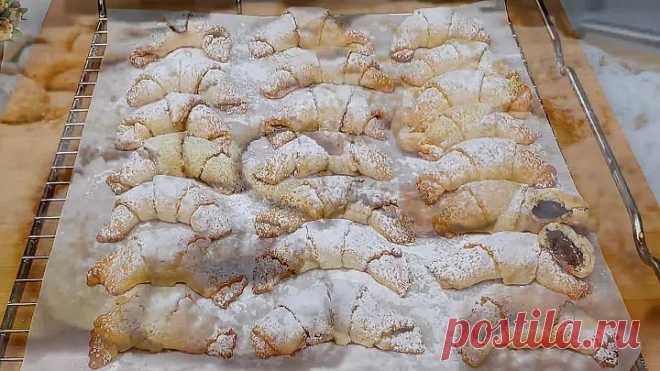 Вкусные рогалики к чаю