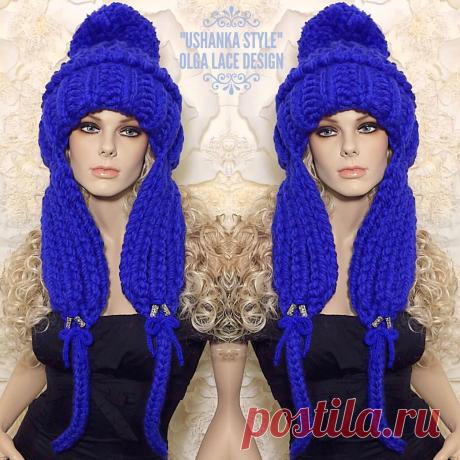 Вязаная шапка "Ushanka Style" от Olga Lace – купить в интернет-магазине на Ярмарке Мастеров с доставкой Вязаная шапка "Ushanka Style" от Olga Lace - купить или заказать в интернет-магазине на Ярмарке Мастеров | Больше фотографий смотрите в блоге: <a…