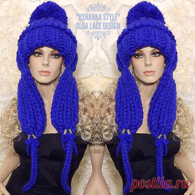 Вязаная шапка 