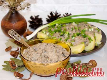 Грибной соус из сушеных грибов