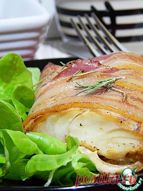 Маринованная треска, запеченная в беконе - кулинарный рецепт