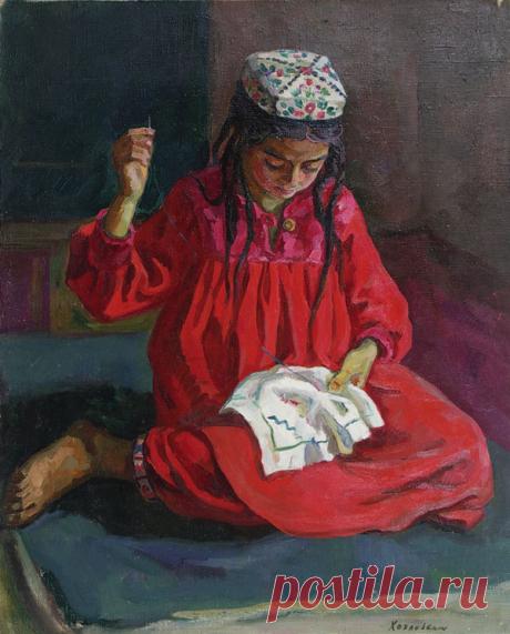 Саодат за вышиванием..jpg
Хохловкина Эльза Давидовна