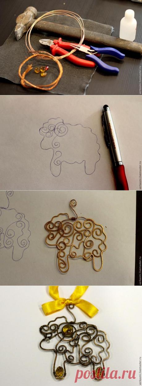 Делаем подвеску «Овен» - Ярмарка Мастеров - ручная работа, handmade