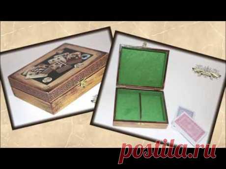 Внутренняя отделка шкатулок. Способ 4