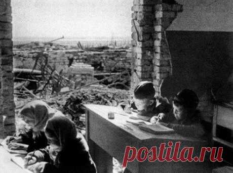 Сталинград,весна 43года