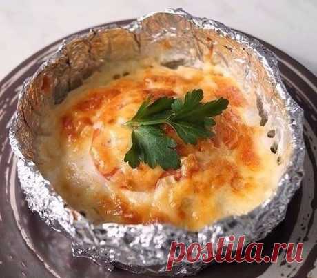 Куриное филе «Сюрприз», запечённое в фольге | Самые вкусные кулинарные рецепты