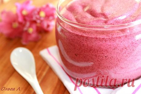 ЧЕРНИЧНО - ЯБЛОЧНЫЙ МУСС