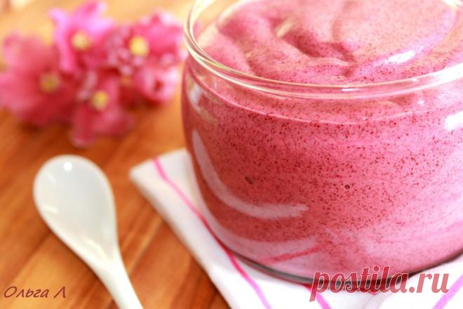 ЧЕРНИЧНО - ЯБЛОЧНЫЙ МУСС