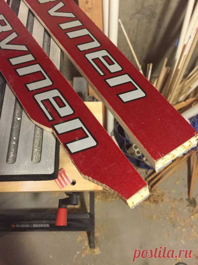 Modern Recurve Bow From Skis!: 12 Steps (with Pictures)