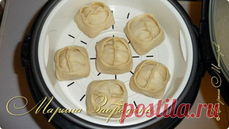 Манты + 5 вариантов их лепки
