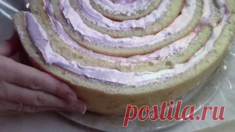 Тортик &quot;День рождения&quot; - видео | Четыре вкуса