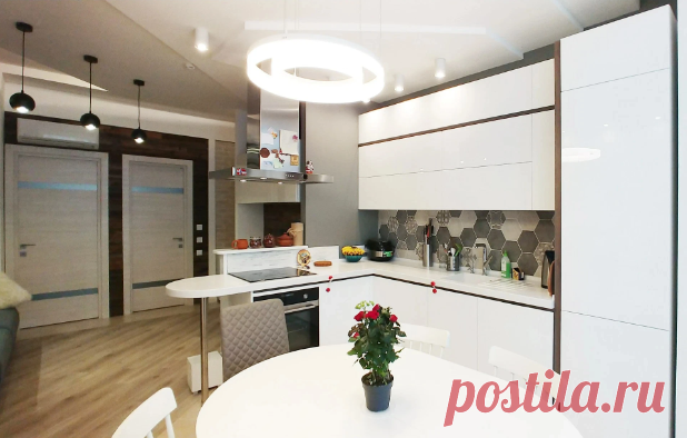 Создание интерьеров квартиры в 102м2.