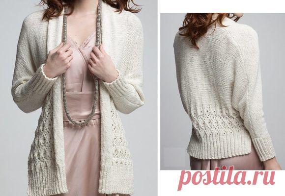 КАРДИГАН СПИЦАМИ