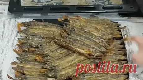 Очень вкусная мойва в духовке