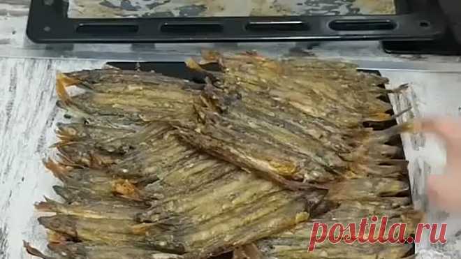 Очень вкусная мойва в духовке